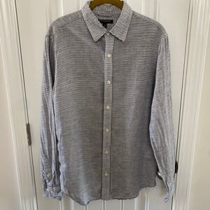 Banana Republic Linen Button Down Shirt